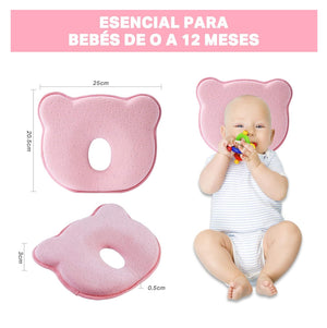Almohada Bebe Prevenir Cabeza Plana